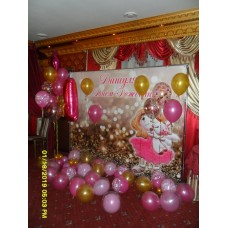 Оформлення кульками на день народження